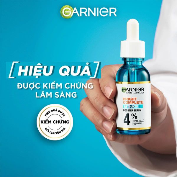 Tinh Chất Garnier 30ml Anti-acne Giảm Mụn Mờ Thâm