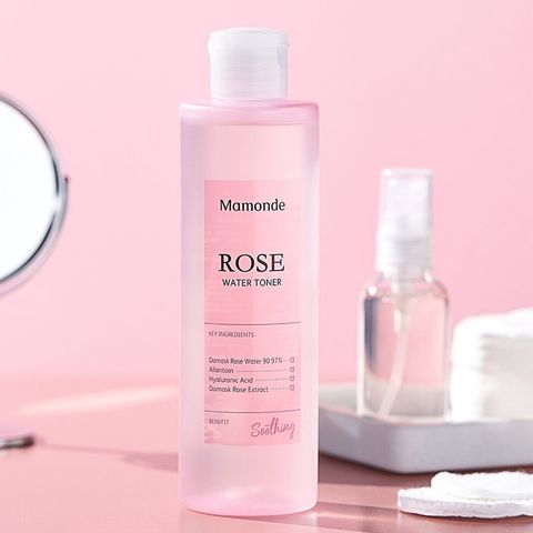 Nước Hoa Hồng Mamonde Rose Water, Dưỡng ẩm và làm mịn da