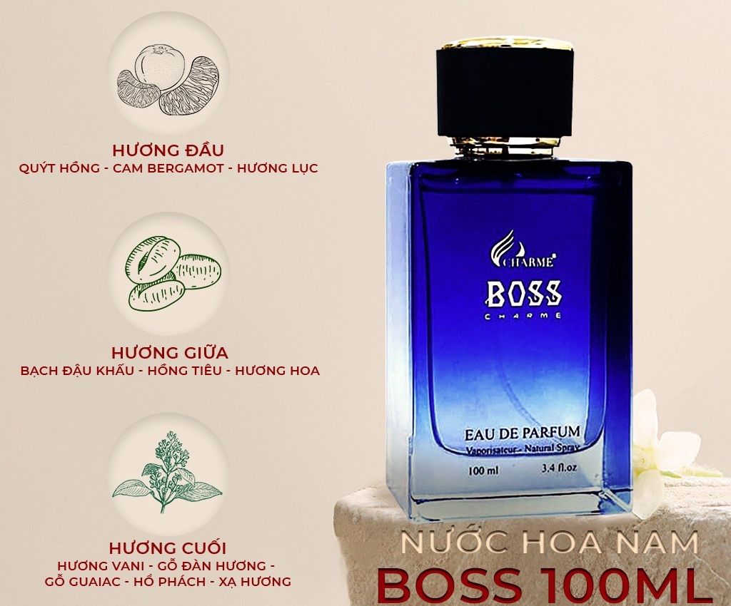 Nước Hoa Charme 100ml Boss