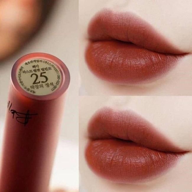 Son kem Bbia Last Velvet Lip Tint Version 5 Crystal Series 21-25