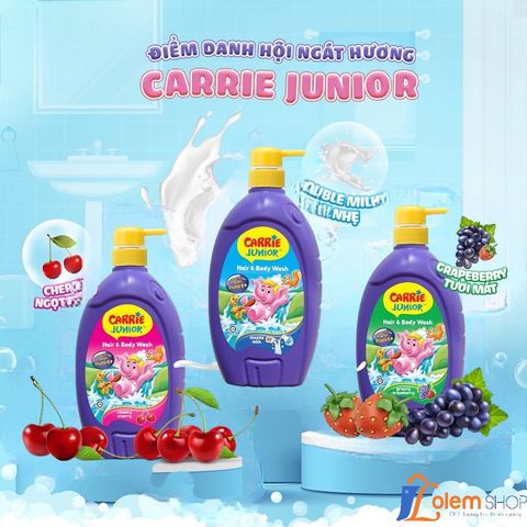 Sữa Tắm Gội Carrie Junior