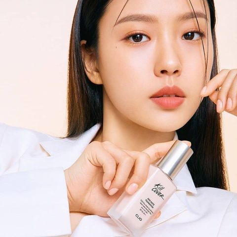 Kem Nền Clio Kill Cover New Matte Foundation Kèm Cọ