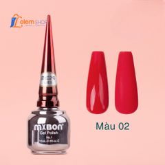 Sơn Gel Mxbon Nắp Đỏ 15ml