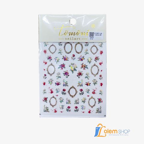 Sticker Lụa Tomoni Nổi ( Mẫu ngẫu nhiên)