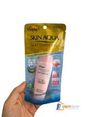 Gel Chống Nắng Dưỡng Trắng Da Sunplay Skin Aqua Silky White Gel SPF50+/PA++++ 30g