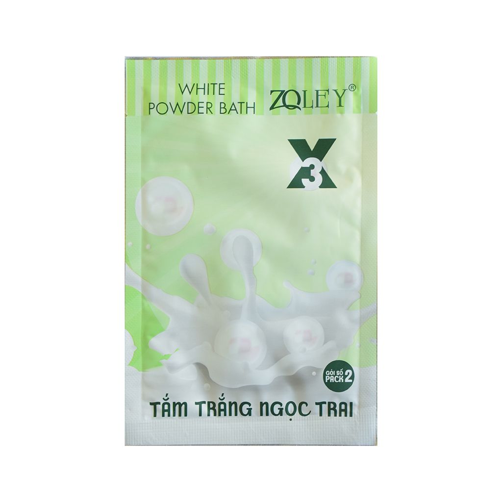 Tắm trắng Bưởi & Bơ Zoley Whitening Shower Lotion 150g/ 3 gói