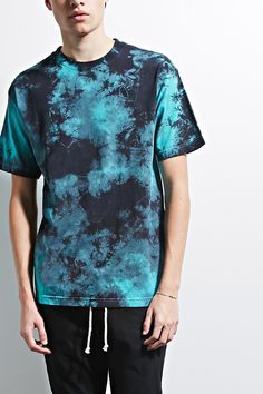 AT nam tie dye đốm 2 màu