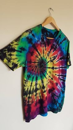 AT nam tie dye xoắn ốc 4 màu