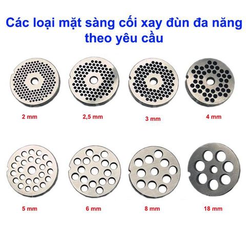 Máy xay thịt xay xương inox cối 32