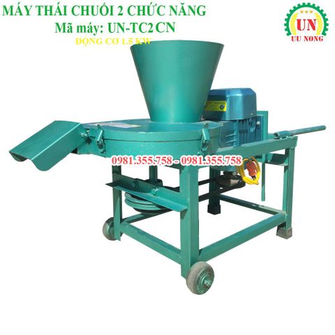 Máy thái chuối 2 chức năng Ưu Nông UN TC 2CN