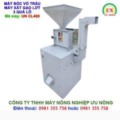 Máy bóc vỏ trấu – xát gạo lứt UN CL400