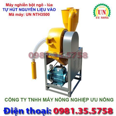 Máy nghiền Ngô Lúa tự hút NTH 3000