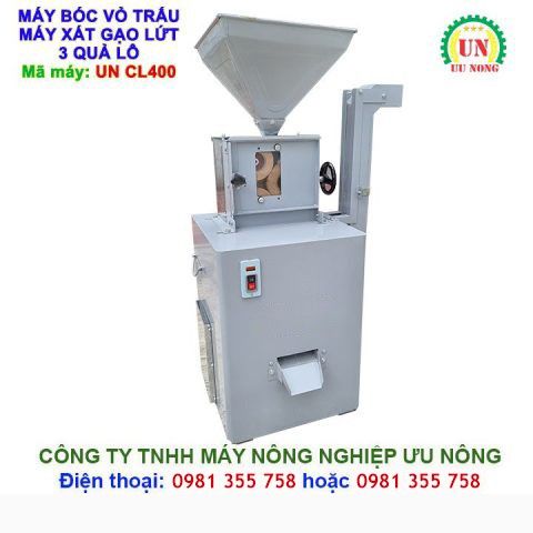 Máy bóc vỏ trấu – xát gạo lứt UN CL400