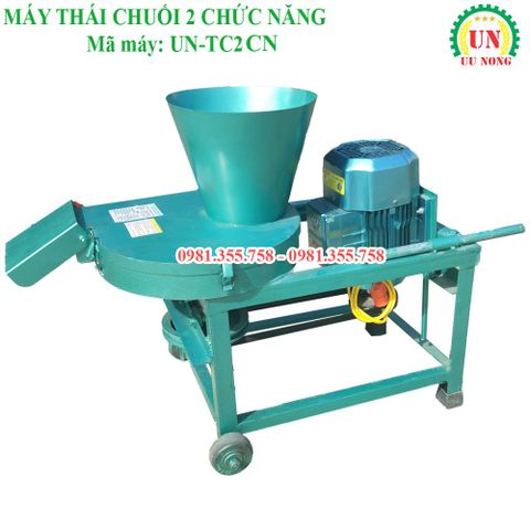 Máy thái chuối 2 chức năng Ưu Nông UN TC 2CN 2.2KW