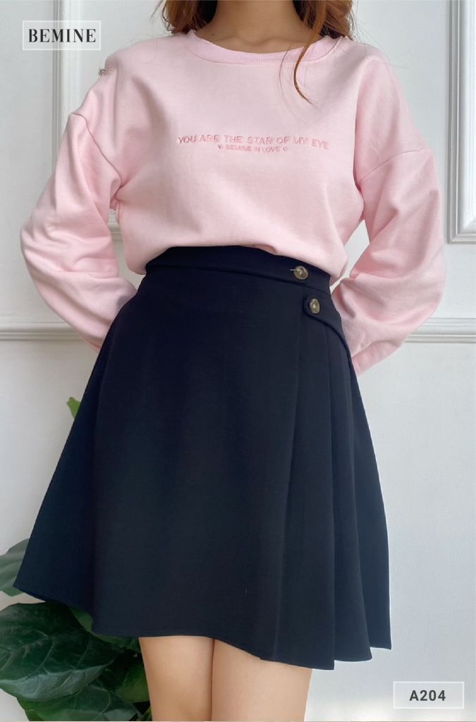 A204HONG - Aó hoodie in chữ