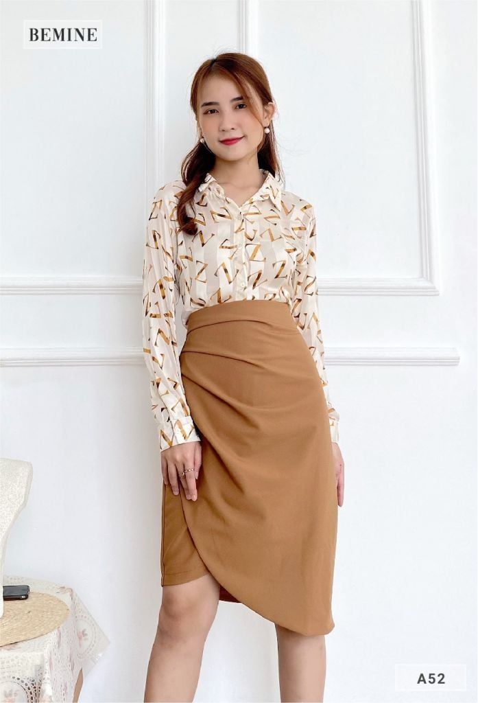 A52DA - Áo sơ mi chữ Z