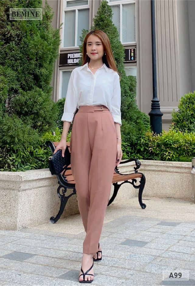 A99TRANG - Áo sơ mi tay dài cơ bản