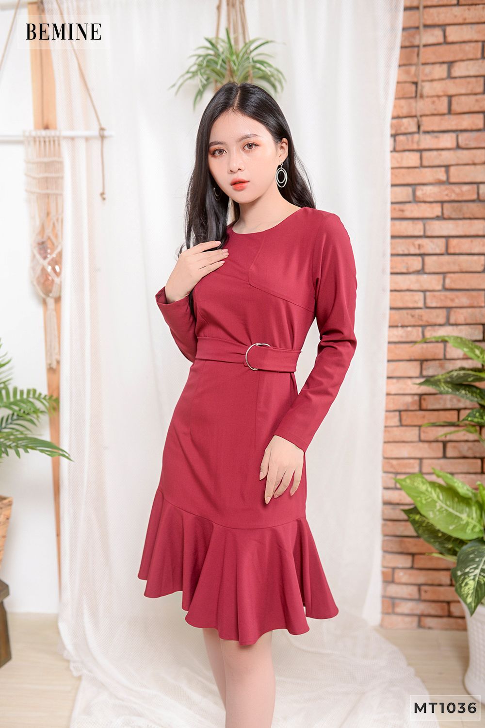 MT1036 - Đầm đuôi cá tap D