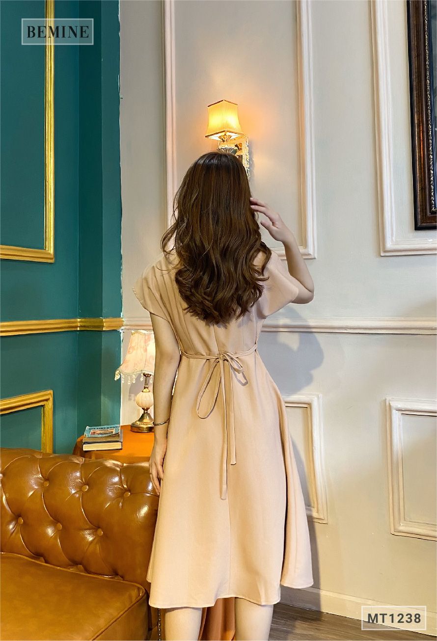 MT1238DA - Đầm xòe tay cánh tiên