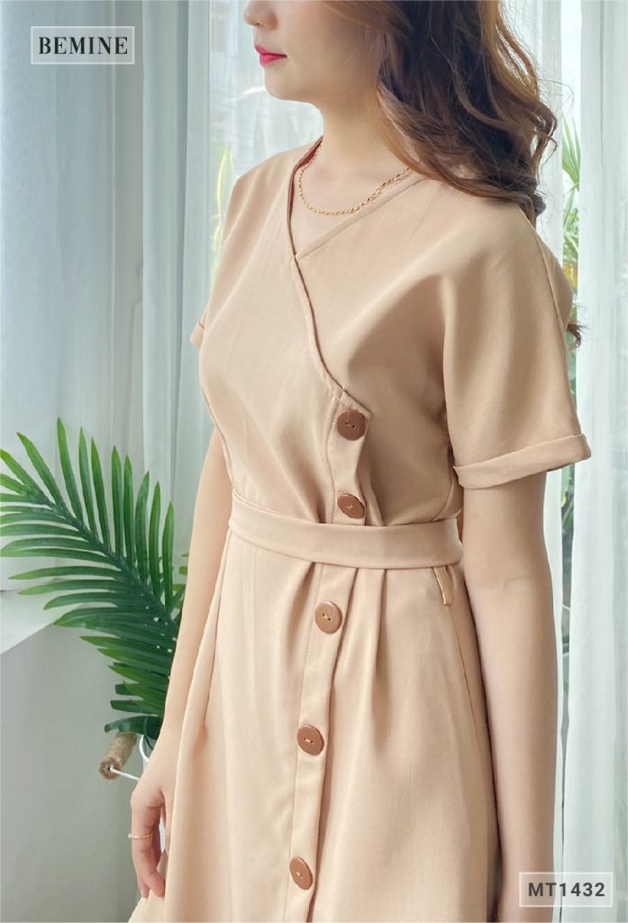 MT1432DA - Đầm cánh dơi cá tính
