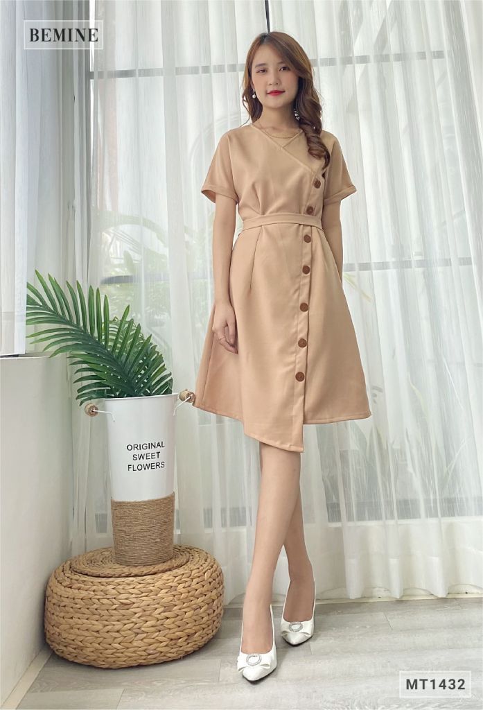 MT1432DA - Đầm cánh dơi cá tính