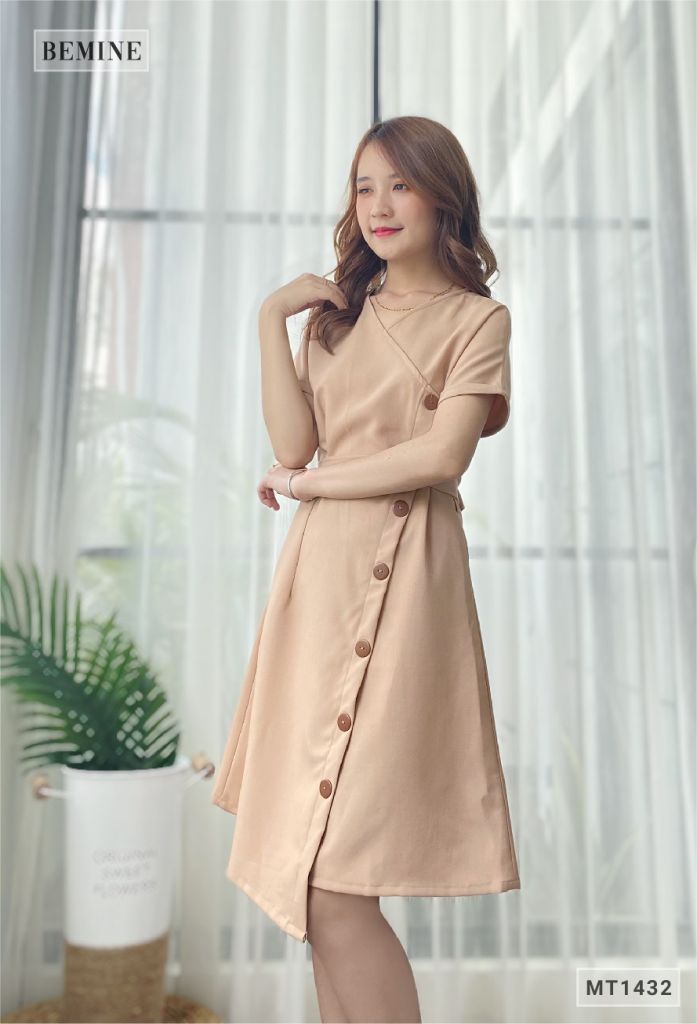 MT1432DA - Đầm cánh dơi cá tính