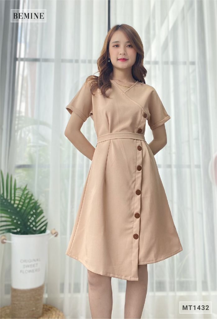 MT1432DA - Đầm cánh dơi cá tính
