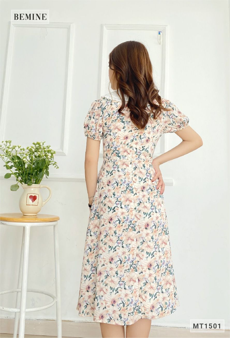 MT1501DA - Đần hoa cổ phối có nơ