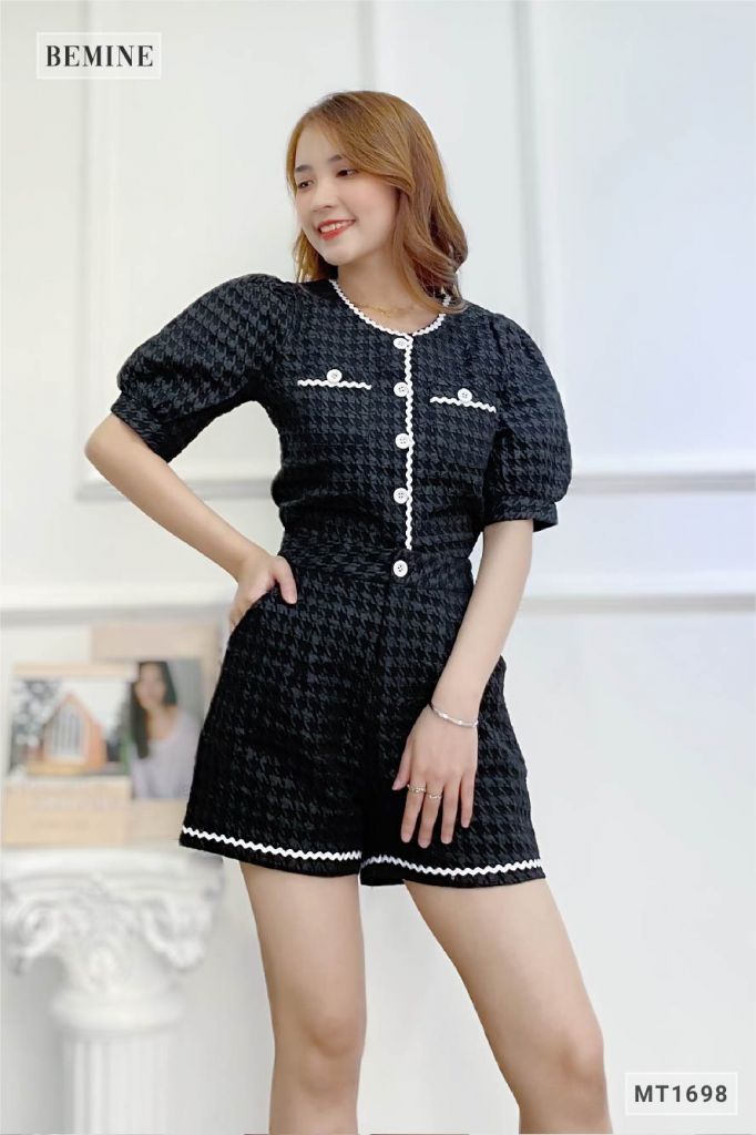 MT1698DEN - Sét bộ ngắn phong cách