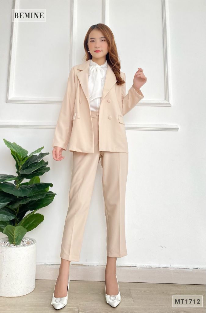 MT1712DA - Set vest quần tây