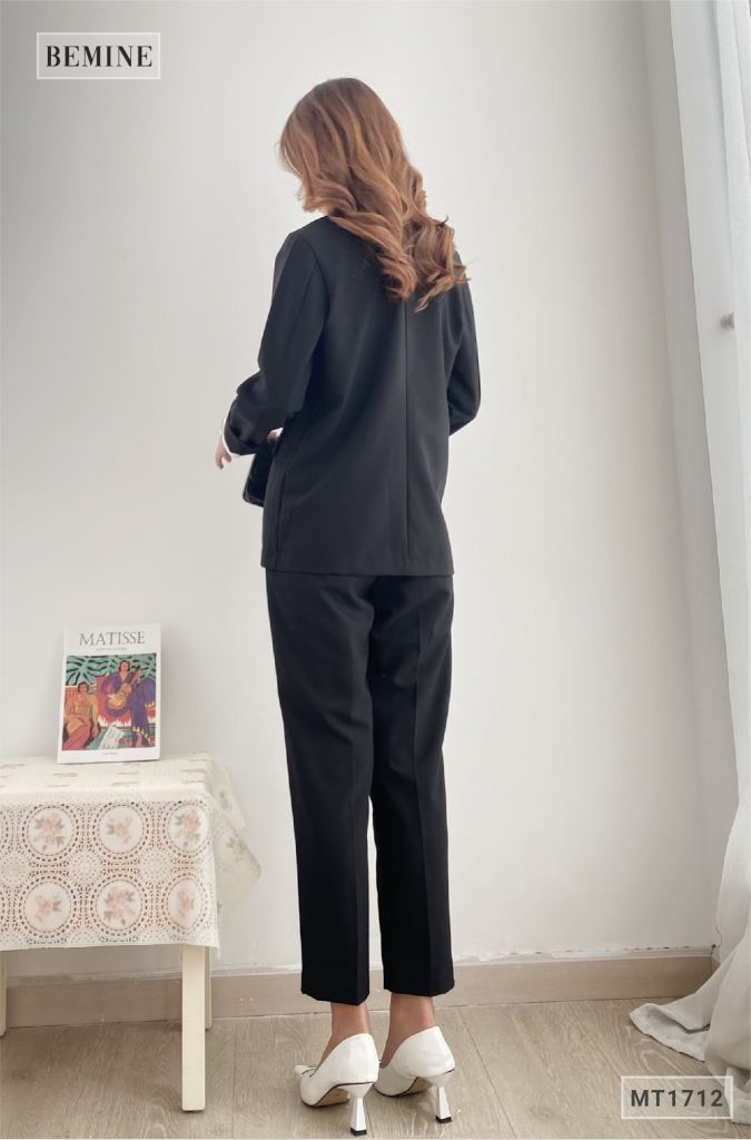 MT1712DEN - Set vest quần tây