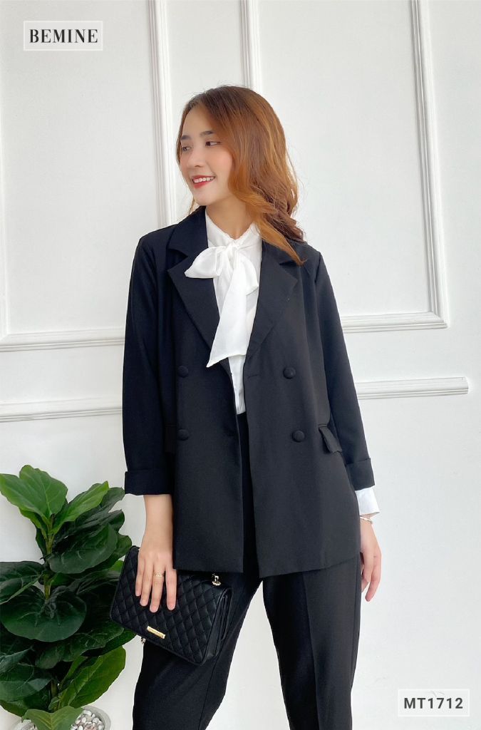 MT1712DEN - Set vest quần tây