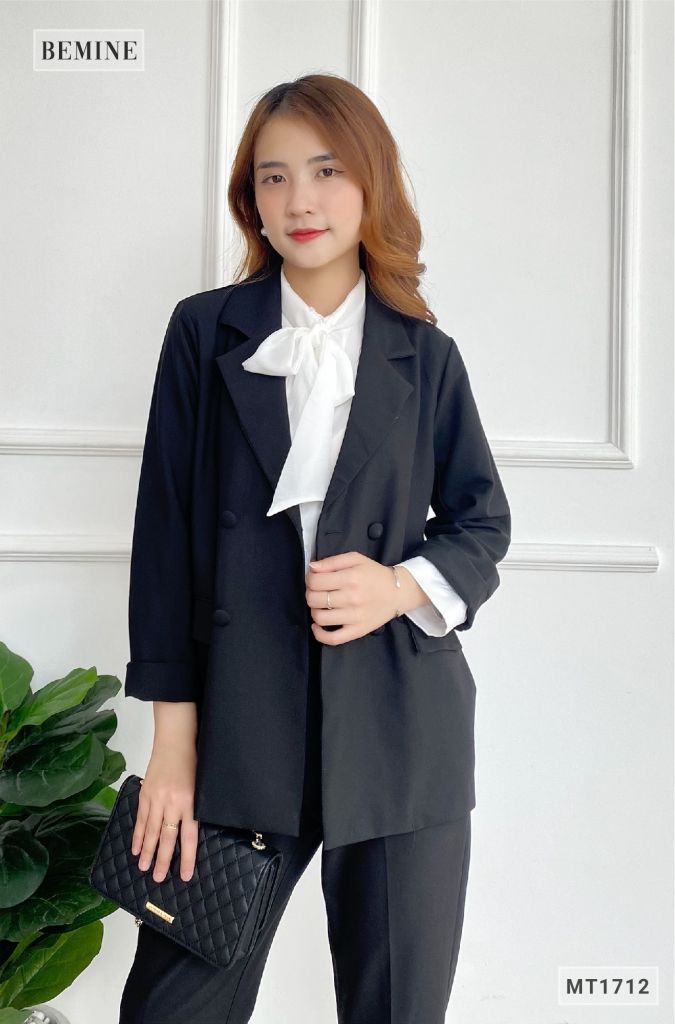 MT1712DEN - Set vest quần tây