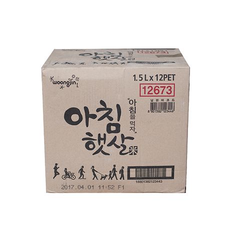  1 thùng nước gạo Hàn Quốc 1,5l 