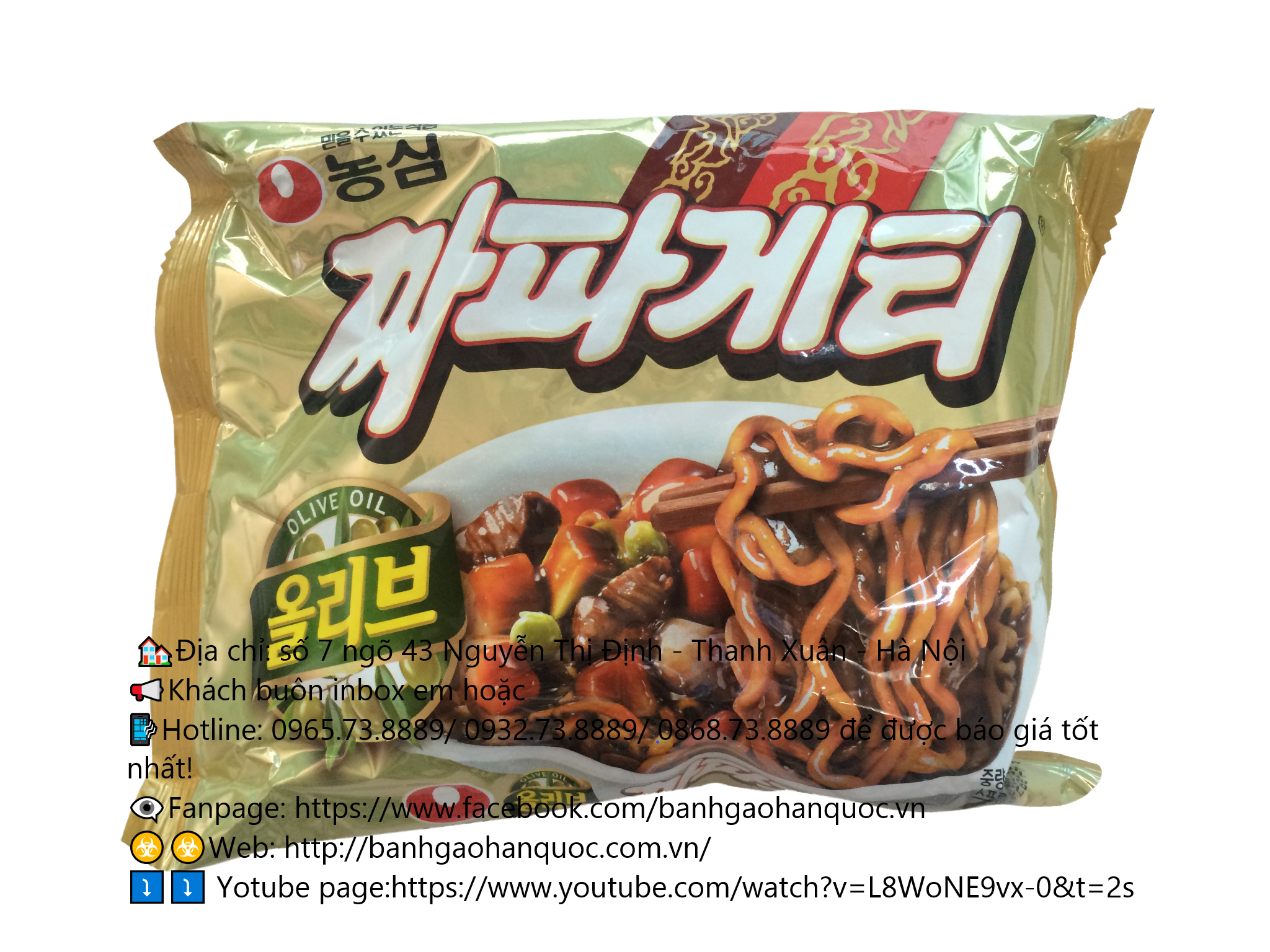 Mì chappagetti Gói 140g