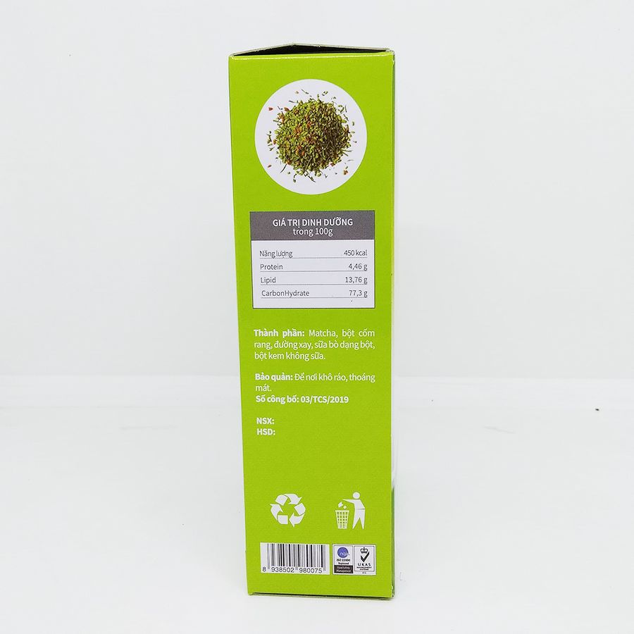 Genmaicha Latte Chính Sơn 180g