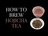 Hướng dẫn pha trà hojicha