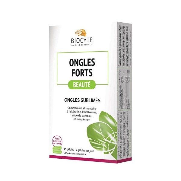 (TẶNG QUÀ) Viên Uống Chắc Khỏe Móng Biocyte Ongles Forts Beaute (B05)