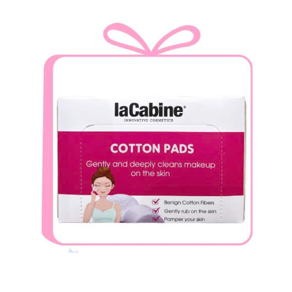 Bông Tẩy Trang Mềm Mịn Cao Cấp Lacabine Cotton Pads
