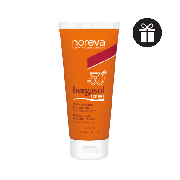 (GIẢM GIÁ 20%) Kem Chống Nắng Dành Cho Da Khô Noreva Bergasol Expert Fluid Cream SPF50+