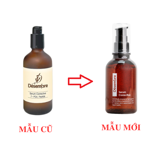 (ÁP MÃ GIẢM 20%) Tinh Chất Cấp Ẩm, Căng Bóng Da Desembre Derma Science Serum Corrective Y-PGA, Peptide