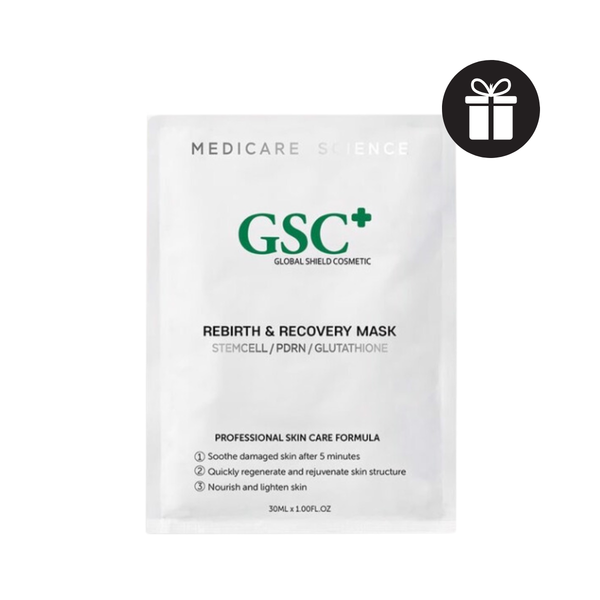 (TẶNG QUÀ 32K) Mặt Nạ Phục Hồi, Dưỡng Trắng Da GSC Rebirth & Recovery Mask