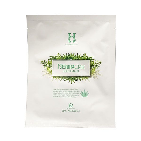 (TẶNG QUÀ) Mặt Nạ Giấy Sợi Tre Phục Hồi Da Hempeak Sheet Mask