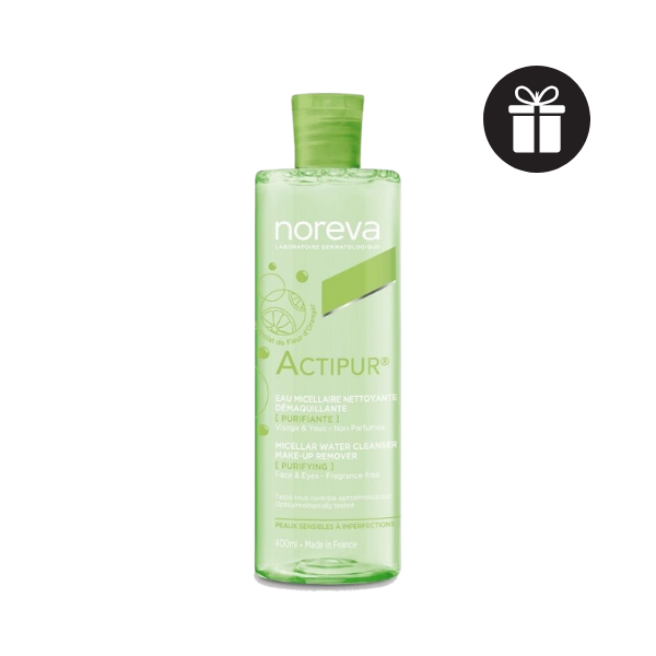 Nước Tẩy Trang Sạch Sâu Cho Da Dầu Mụn Noreva Actipur Micellar