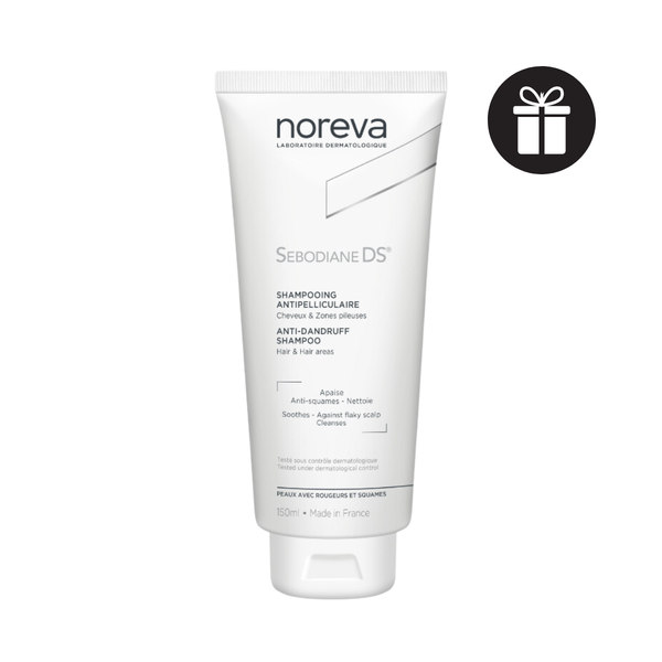 (GIẢM GIÁ 20%) Dầu Gội Giảm Ngứa, Giảm Gàu Dành Cho Viêm Da Tiết Bã Noreva Sebodiane DS Anti-Dandruff Shampoo