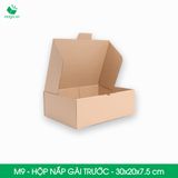  Hộp M9 - 30x20x7.5 cm -  Thùng hộp carton trơn đóng hàng 