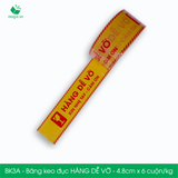  BK3A - 4.8cmx100yard - Băng keo HÀNG DỄ VỠ - Băng dính niêm phong đóng hàng 