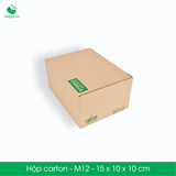  M12 - 15x10x10 cm - Thùng hộp carton 