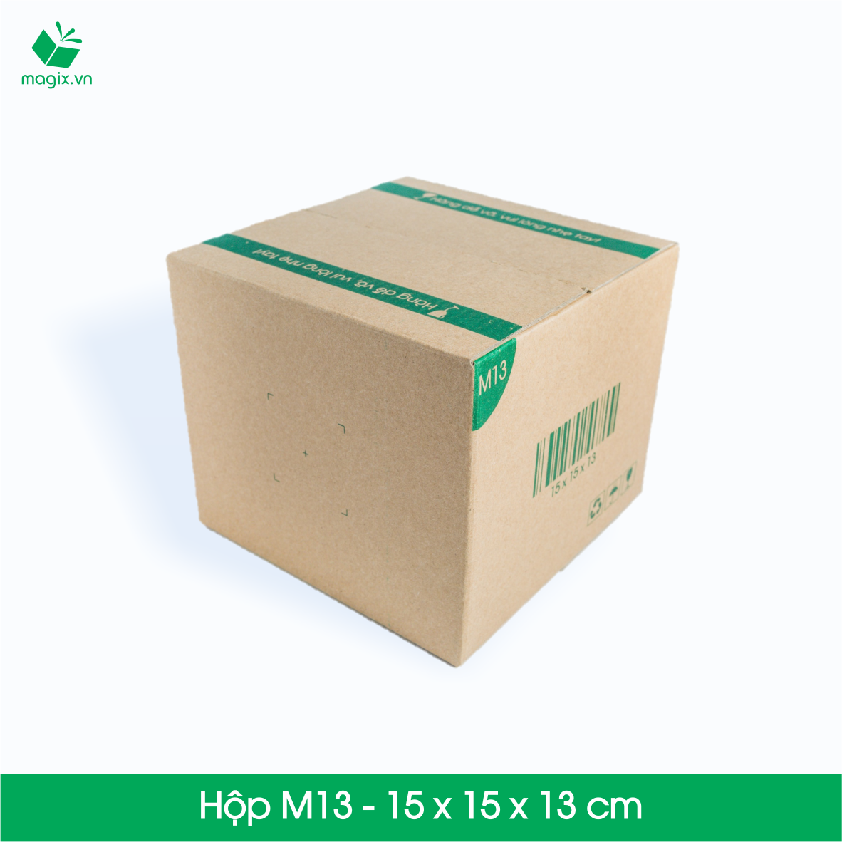 M13 - 15x15x13 cm - Thùng hộp carton