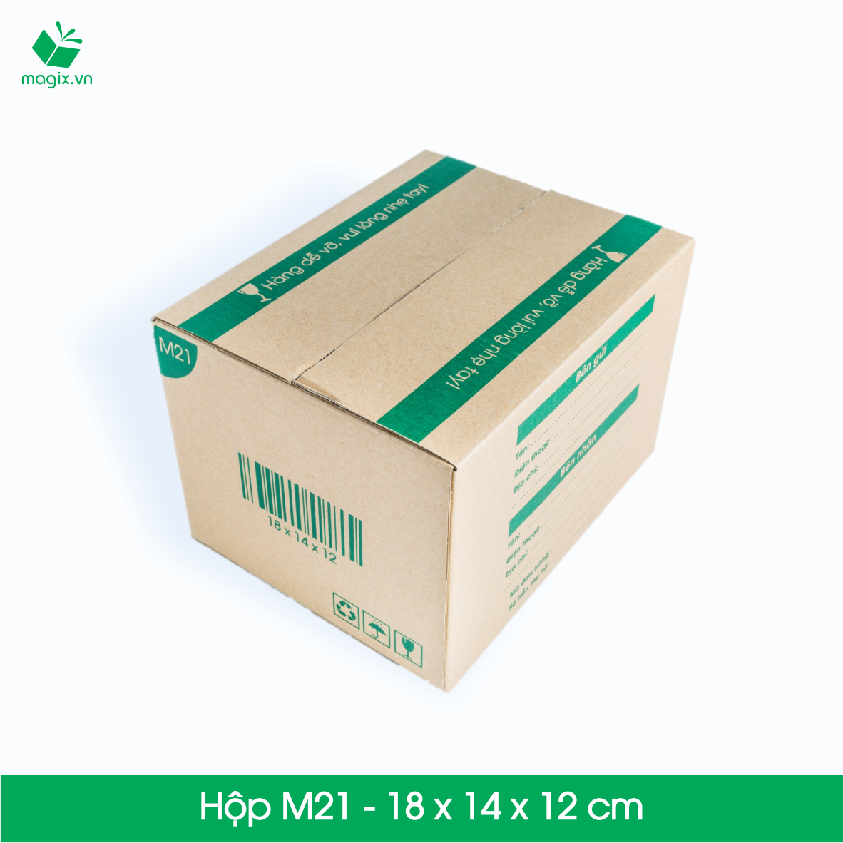 Hộp M21 - 18x14x12 cm